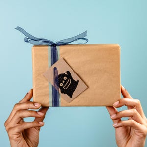 Gift Wrap with Monster Tag – Gift Wrap for Chocolates