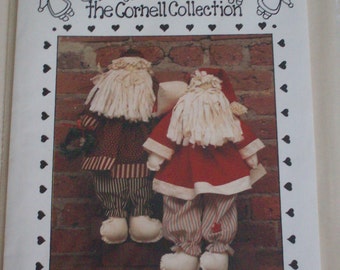 The Cornell Collection "Down Santa Claus Lane"#2 NB158 pattern,24" Santa doll,vintage