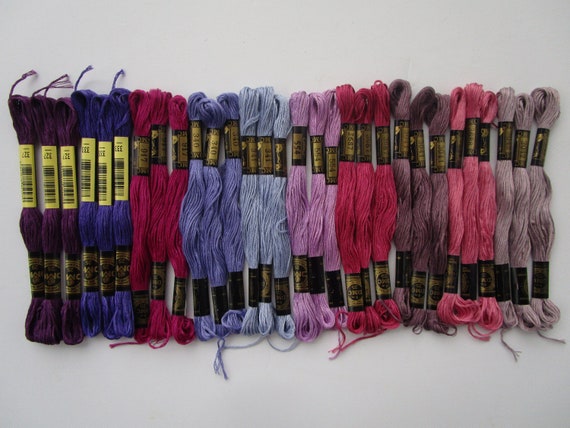 Option Skeins (GT114 to GT149 Colors, 30 Yards) Silk Embroidery Thread