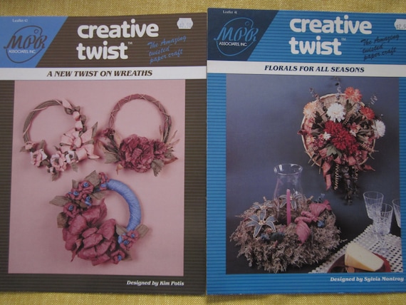 twisted paper craft booklet,corsage,boutonniere,pew marker,brides bouquet Creative Twist Weddings With A Twist