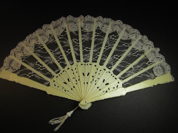 Ivory Fan Antique Ivory Hand Fans