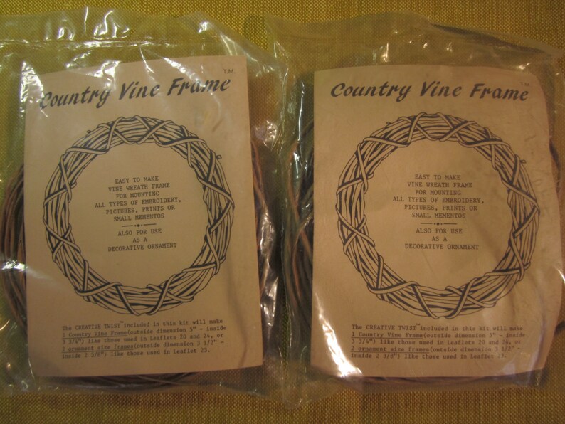 2 Country Vine Frame Kits Easy Weekly Update To Wreath For Make Frame C Vine
