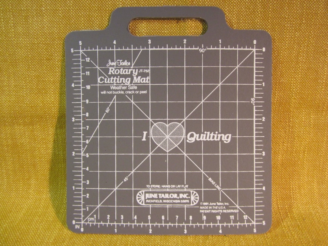 June Tailor Mini Rotary Cutting Mat 5 1/8 Etsy