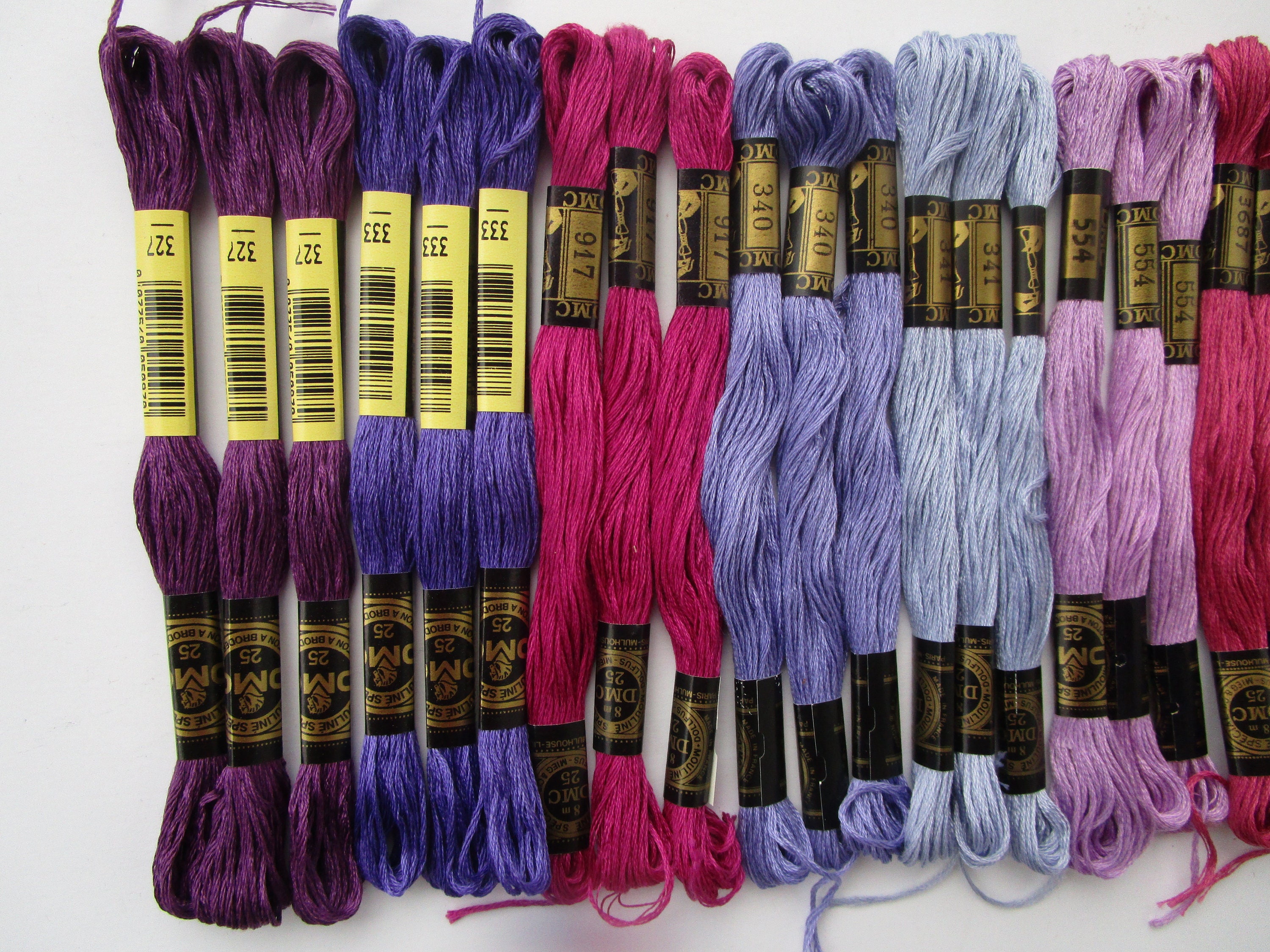 Option Skeins (GT114 to GT149 Colors, 30 Yards) Silk Embroidery Thread