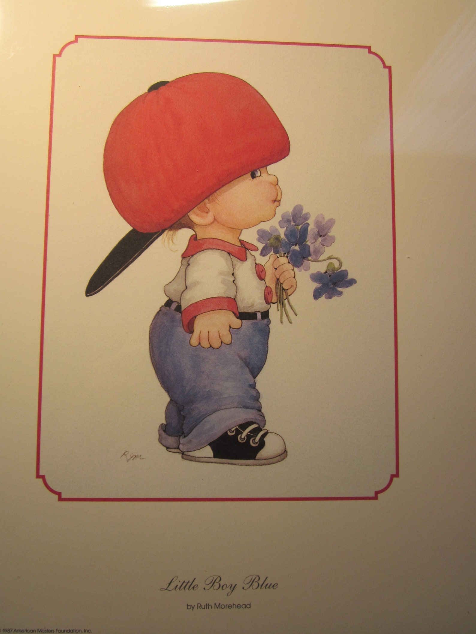 Little Boy Blue 11 X 13 Vintage 1987 Frame able Etsy Little boy blue 11 x 13 vintage 1987 frame able etsy