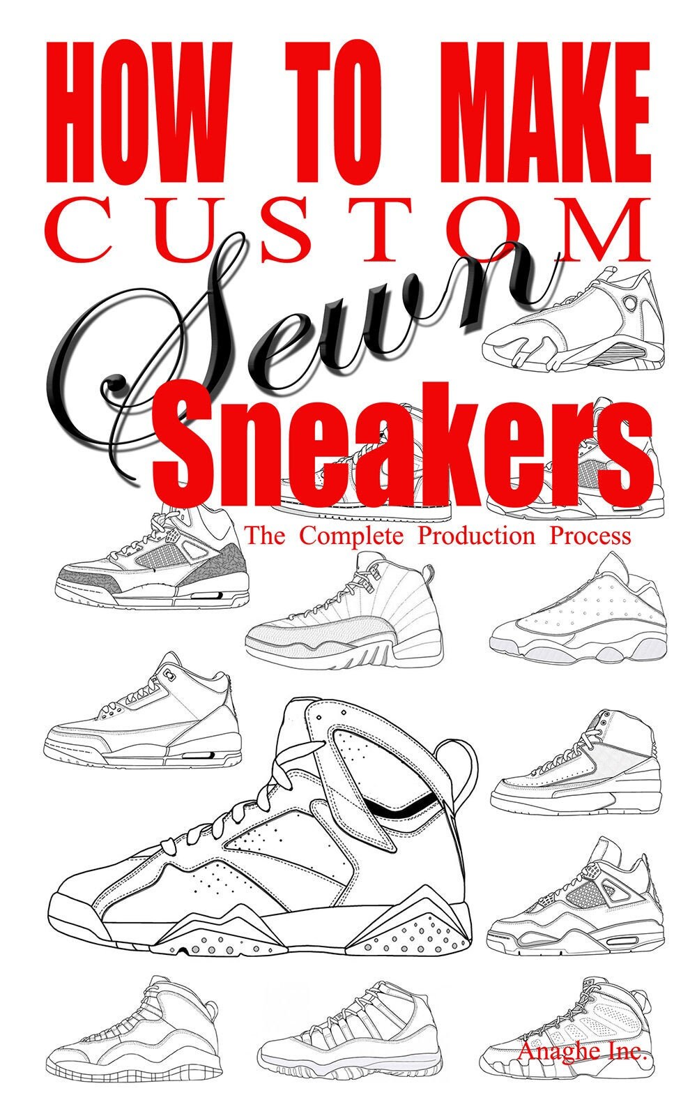 How to Make Custom Sewn Sneakers BOOK 