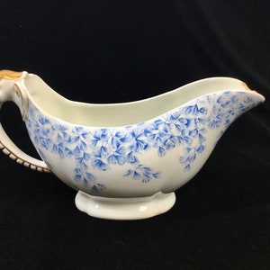 1869 Royal Worcester Gravy Boat  Figural Elephant Handle As Is