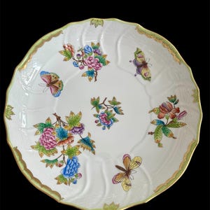 Herend Queen Victoria 10 5/8” Serving Dish