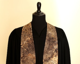 Clergy Stole, Solid Rock #144, Pastor Stole, Minister Stole, 54" Length, Pastor Gift, Vestments