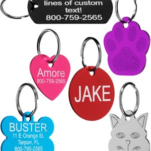 Custom Engraved Pet ID Tags for Dogs and Cats by Providence Engraving image 4