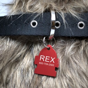 Custom Engraved Pet ID Tags for Dogs and Cats by Providence Engraving image 2