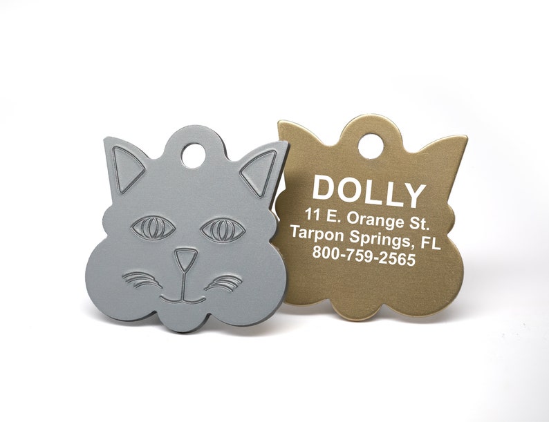 Custom Engraved Pet ID Tags for Dogs and Cats by Providence Engraving image 5