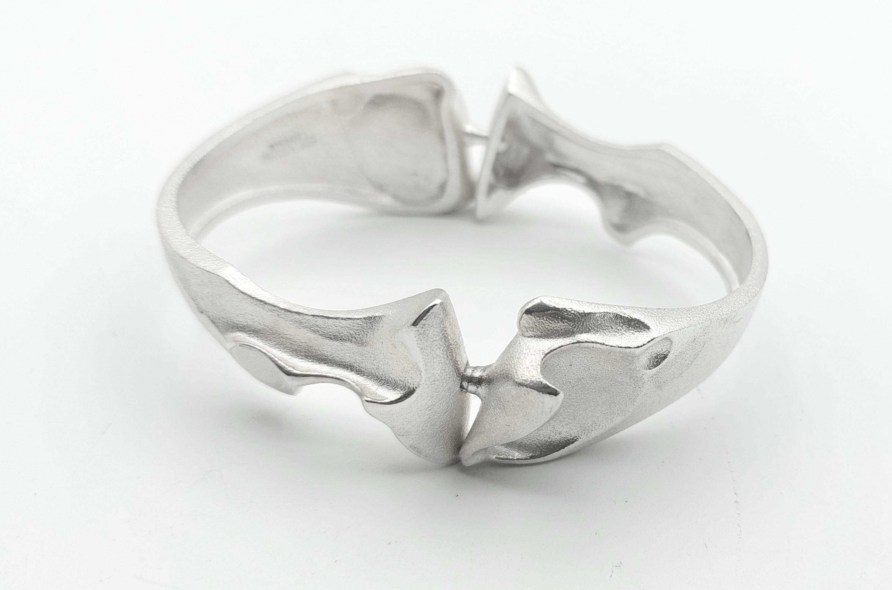 Lapponia Björn Weckström Sterling Silver Bracelet 'zelda' Finland