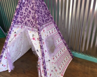 Ballerina purple and lavender teepee