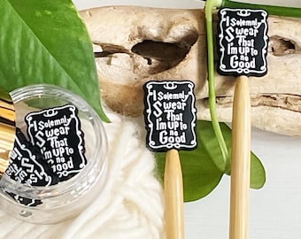 Wizarding School Knitting Needle Point Protectors: Marauder's Map Stitch Stoppers
