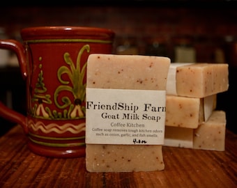 Kitchen Coffee Goat Milk Soap