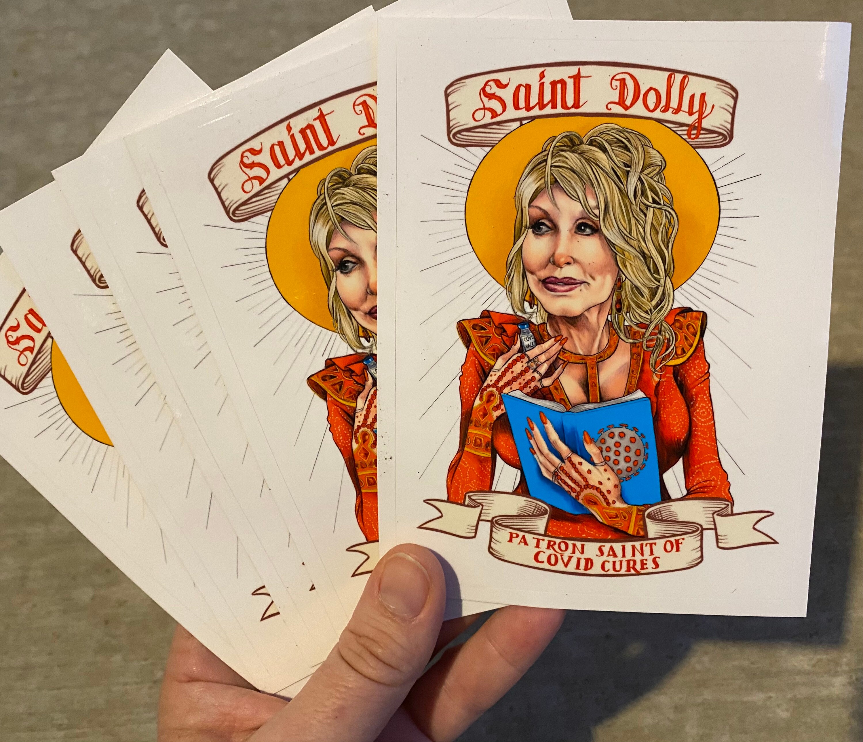 Saint Dolly Etsy