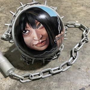 Gogo Yubari portrait on plastic movie replica mace image 4