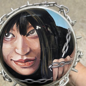 Gogo Yubari portrait on plastic movie replica mace image 3