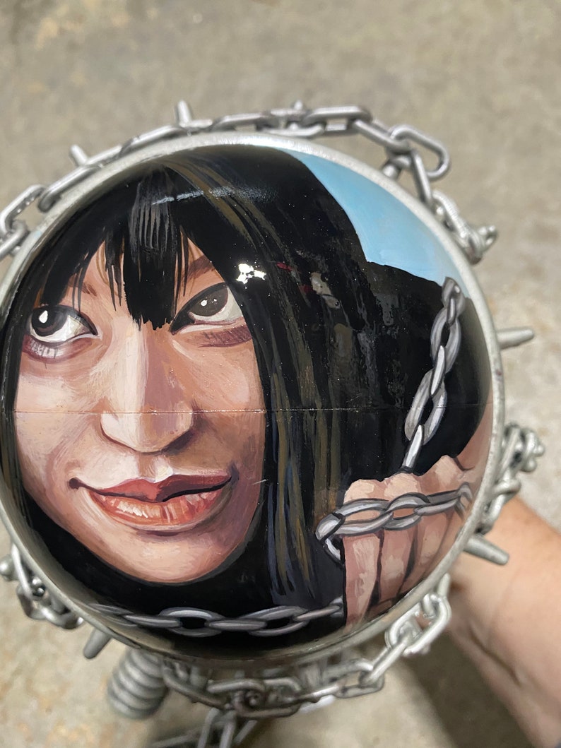 Gogo Yubari portrait on plastic movie replica mace image 3