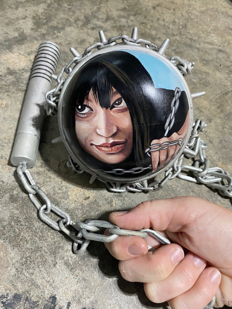 Gogo Yubari portrait on plastic movie replica mace image 1