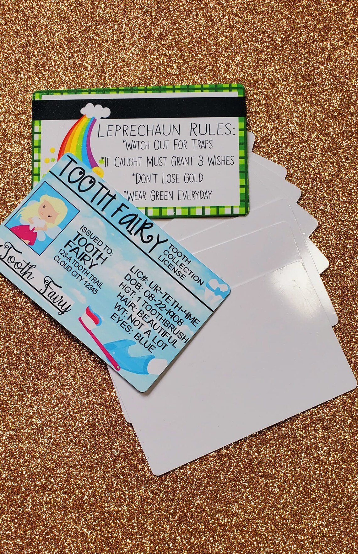 BLANK Sublimation Business cards or ID cards Double sided Etsy