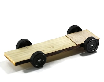 Fast Pinewood "PLANK" 1/4" thick Car Body - 17 grams
