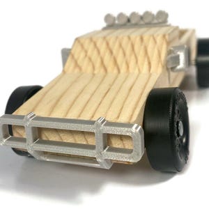 Pinewood Car Derby Trophy Truck Off-Road PARTS – STL File Only