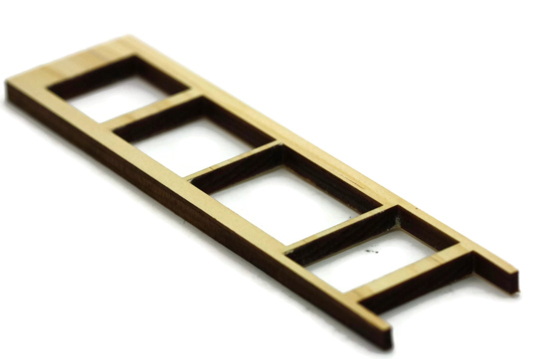 Pinewood Derby Ladder Car Body Laser Cut Under 10 Grams Made Etsy