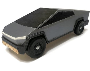 Pinewood Car Body for Derby - 3D Printed Body Tesla Cyber Truck STL FILE ONLY