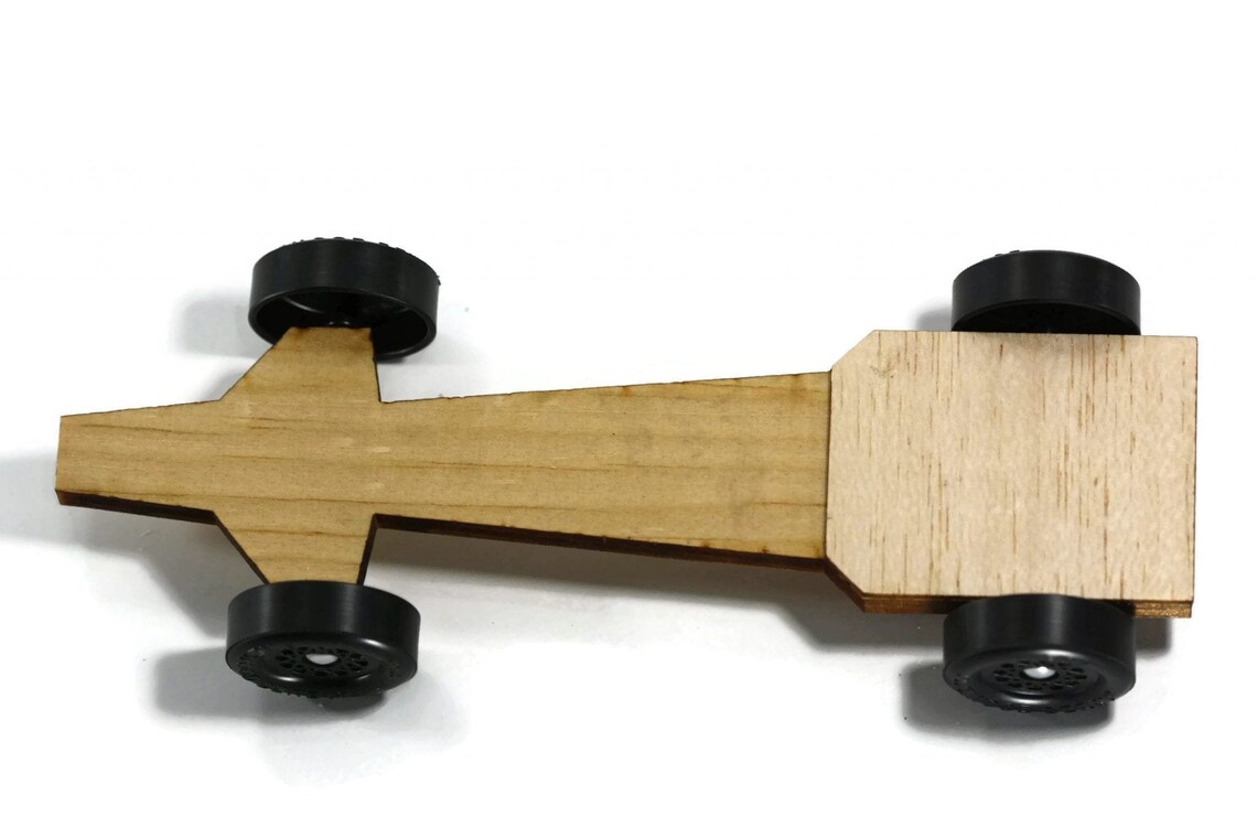 Pinewood Derby Car Kit Fast Speed Complete Ready to Assemble Etsy
