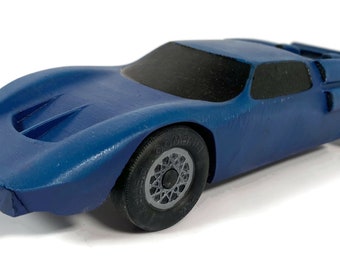 Pinewood Car Body for Derby - 3D Printed Body FORD GT