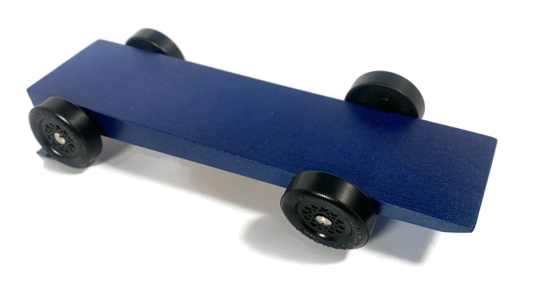 Fast Winning Pinewood Car for Derby by Shopvelox Car Rail Rider 3 Wheel