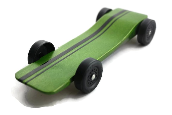 Pinewood Derby Car Kit Fast Speed Complete Ready To Assemble Etsy