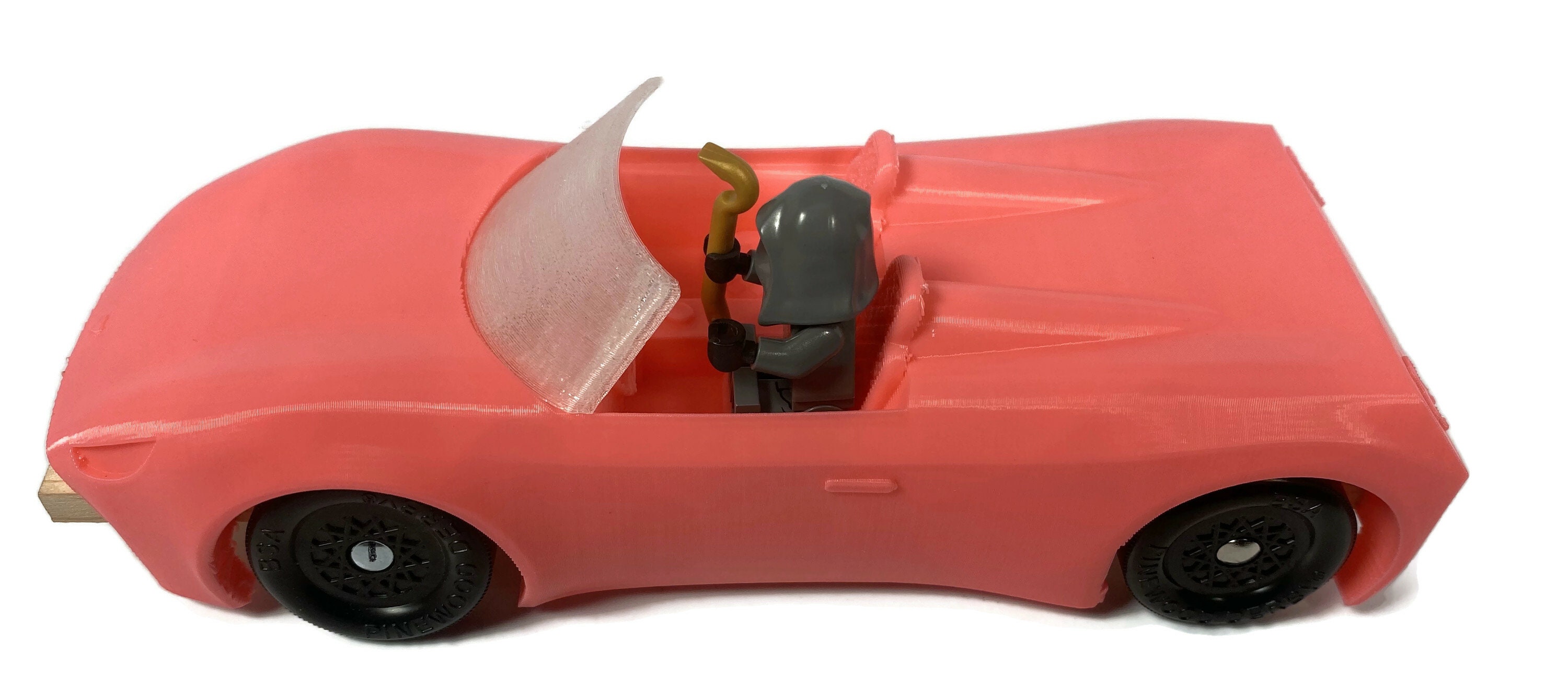 Pinewood Derby Car Body – 3D Printed Body