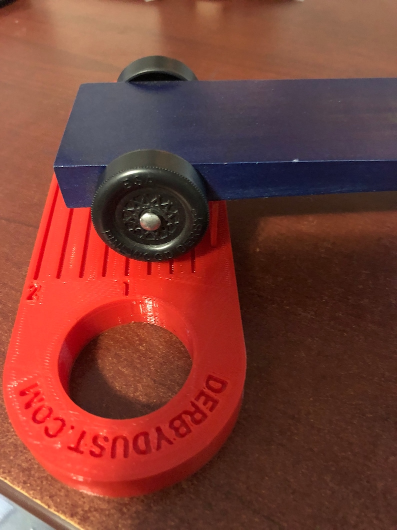 Pinewood Car Center Gravity Mass Test Stand / Wheel Install Jig for for