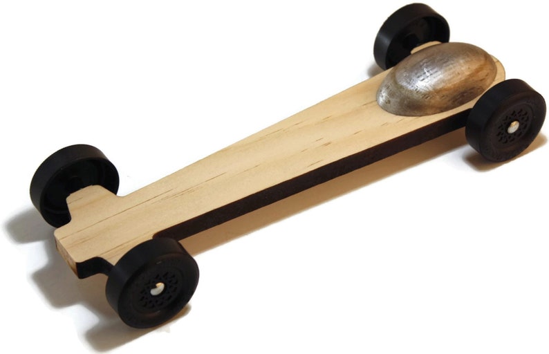 Pinewood Derby Car Kit Fast Speed Complete Ready to Assemble Etsy