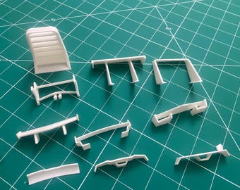 3D Printed Pine Race Car Spoiler STL File - Digital Download