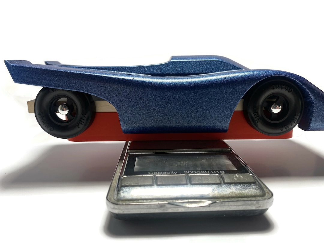 Pinewood Derby Scale Caddy Help Measure Pinewood Derby Car Etsy