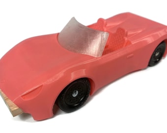 Pinewood Car Body for Derby - 3D Printed Body KIT Pink Girl Racer (STL ONLY)