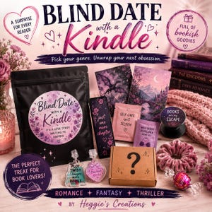 Blind Date with a Kindle Gift Box | Genre Mystery Accessories (Kindle Insert & Charm)