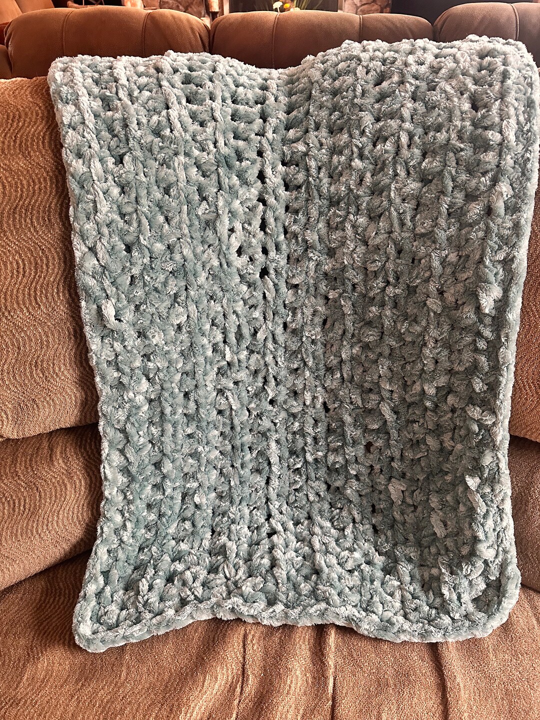 Seafoam Green Baby Blanket Etsy