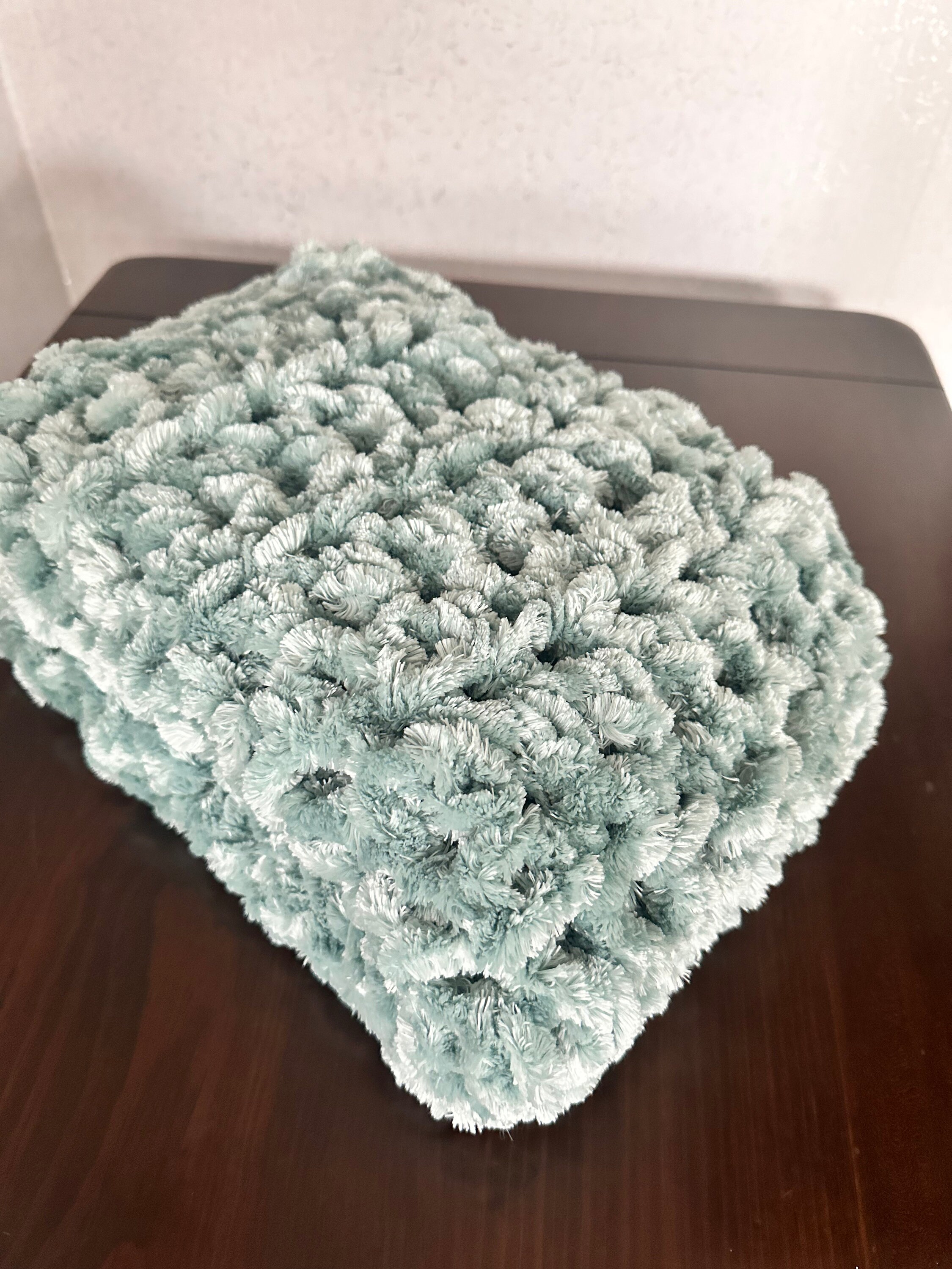 Seafoam Green Baby Blanket Etsy