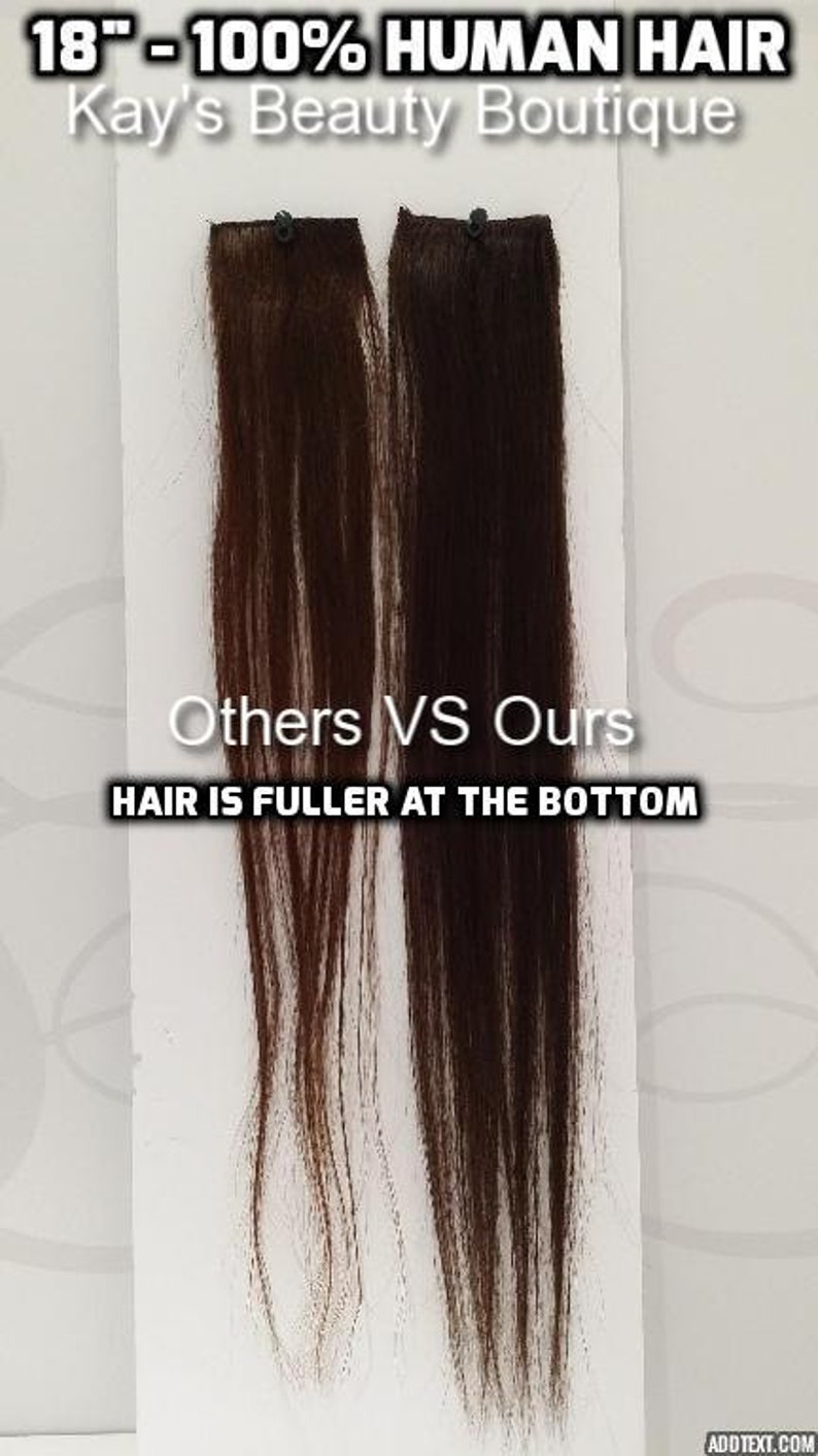 100% Human Hair Flip-inHALO extension Hand-made Ash Blonde image 7