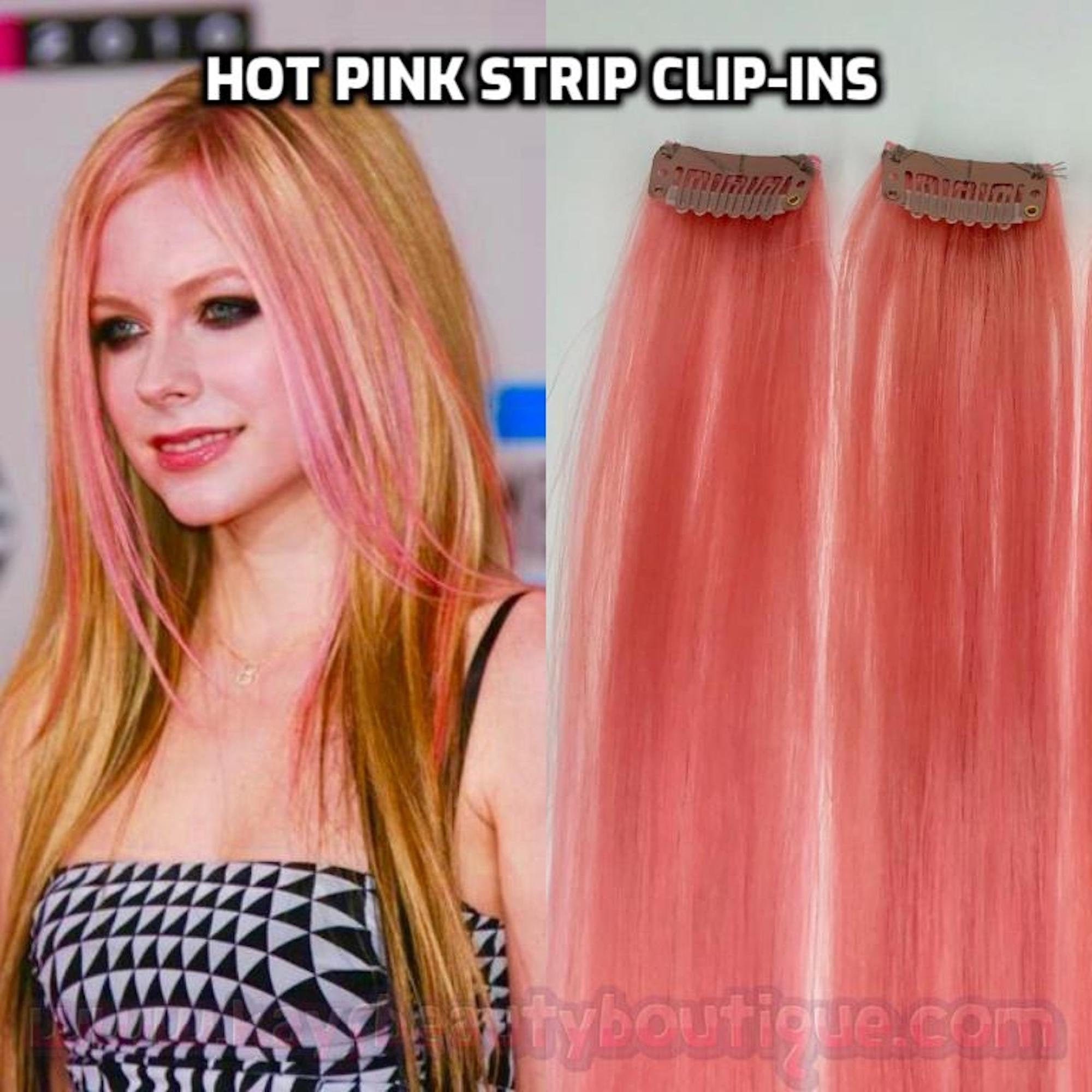 Pink hair extensions ombre trend mermaid color pastel and light