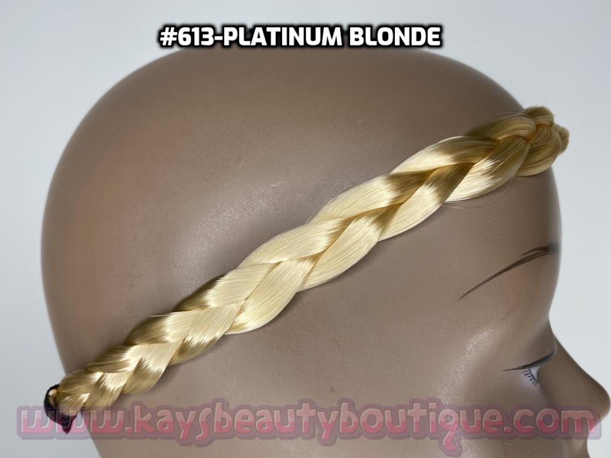 Braided Headband Synthetic Hair Bands Human Hair Like Hair Band