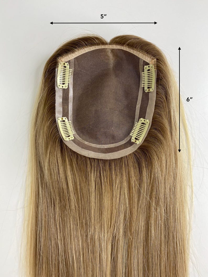 Virgin Remy Hair Topper Ash Blonde Balayage 14 Inch Etsy virgin-remy-hair-topper-ash-blonde-balayage-14-inch-etsy