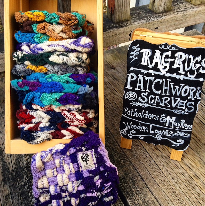 PDF How to Make a Mug Rug, Potholder Loom, Mug Rug Instructions, the ...