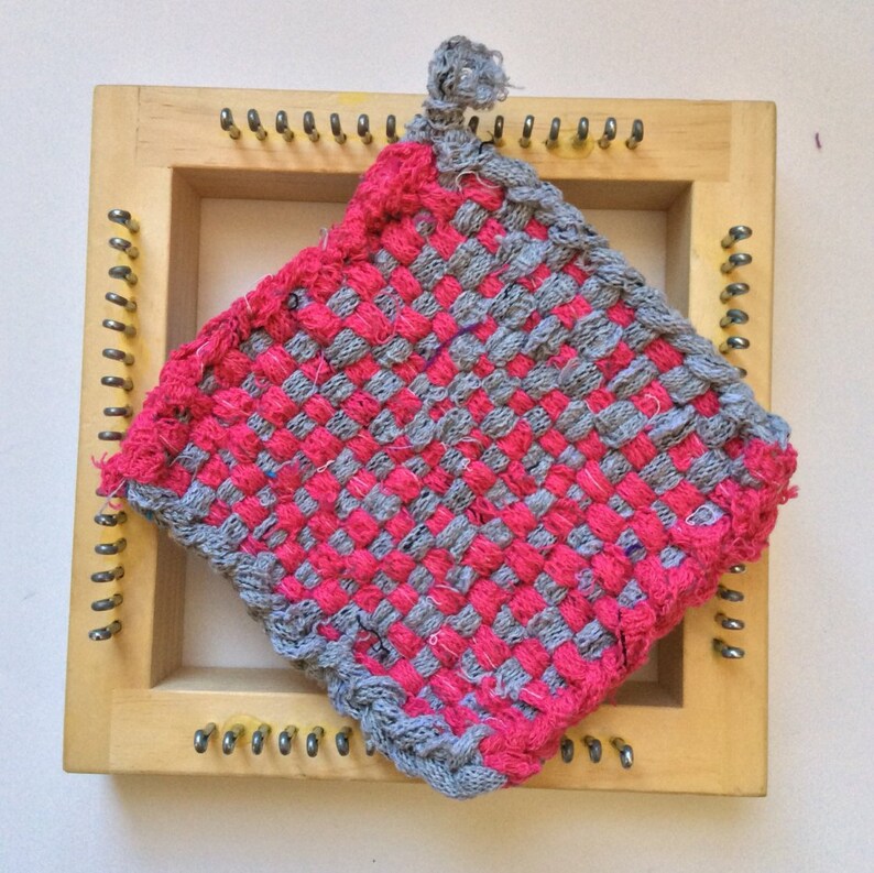 PDF How to Make a Potholder Potholder Tutorial Weaving Loom Etsy