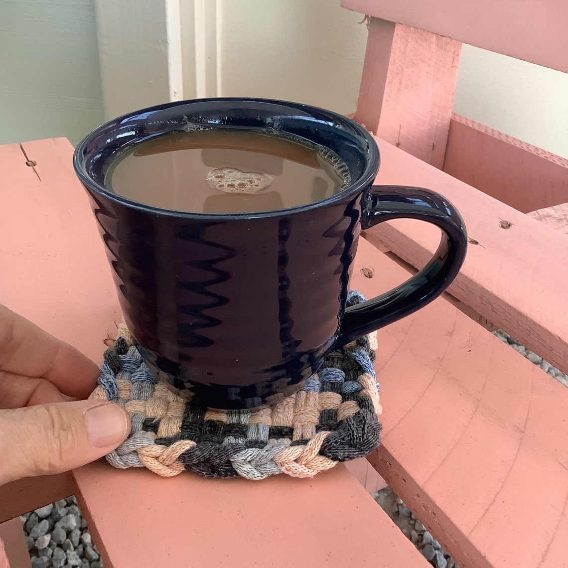 PDF How to Make a Mug Rug, Potholder Loom, Mug Rug Instructions, the ...